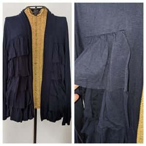 Olive Moon navy lightweight cardigan sweater